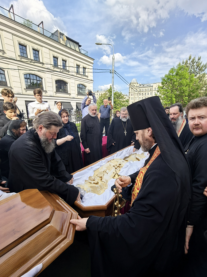 Фотографии и рассказ о чине отпевания и о погребении иерея Сергия Куксова — фото 20