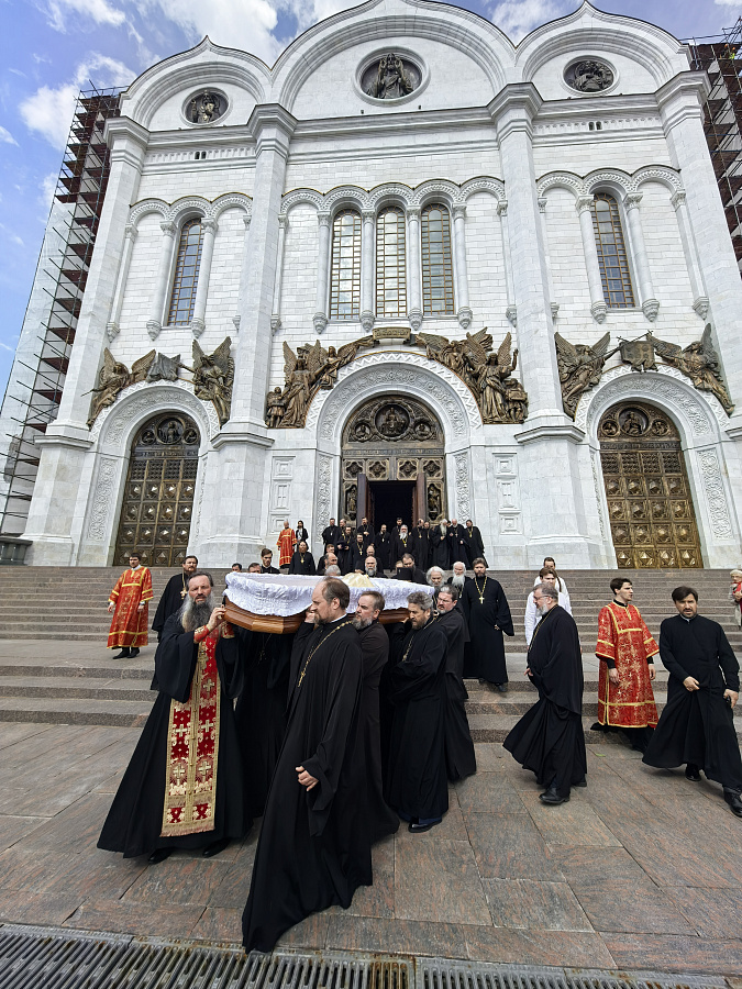 Фотографии и рассказ о чине отпевания и о погребении иерея Сергия Куксова — фото 13