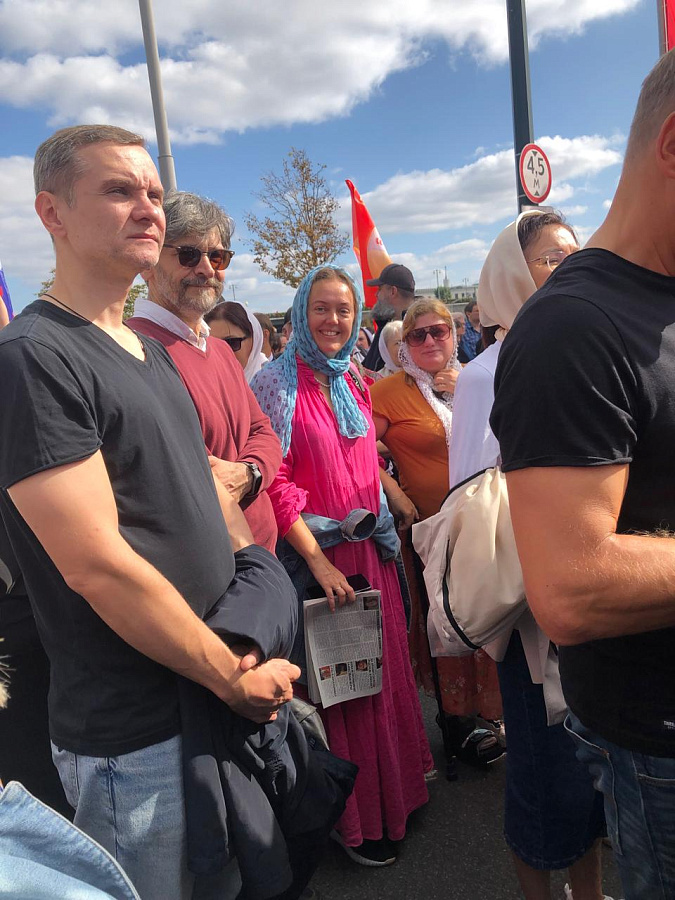 Участие прихожан нашего храма в Общемосковском крестном ходе — фото 13